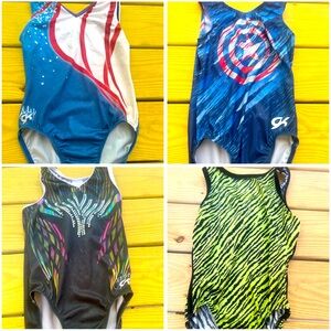 SOLD ON CROSSPOST GK CL gymnastics leotard lot
